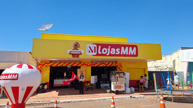 Lojas MM inaugura filial em Nioaque e amplia presença no MS